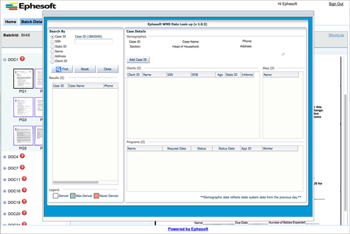 External application integration