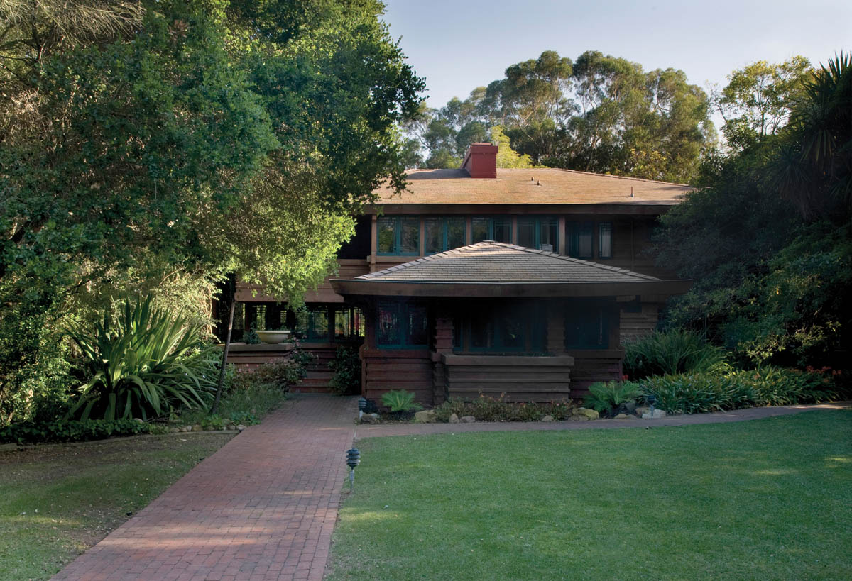 Stewart House, east façade.