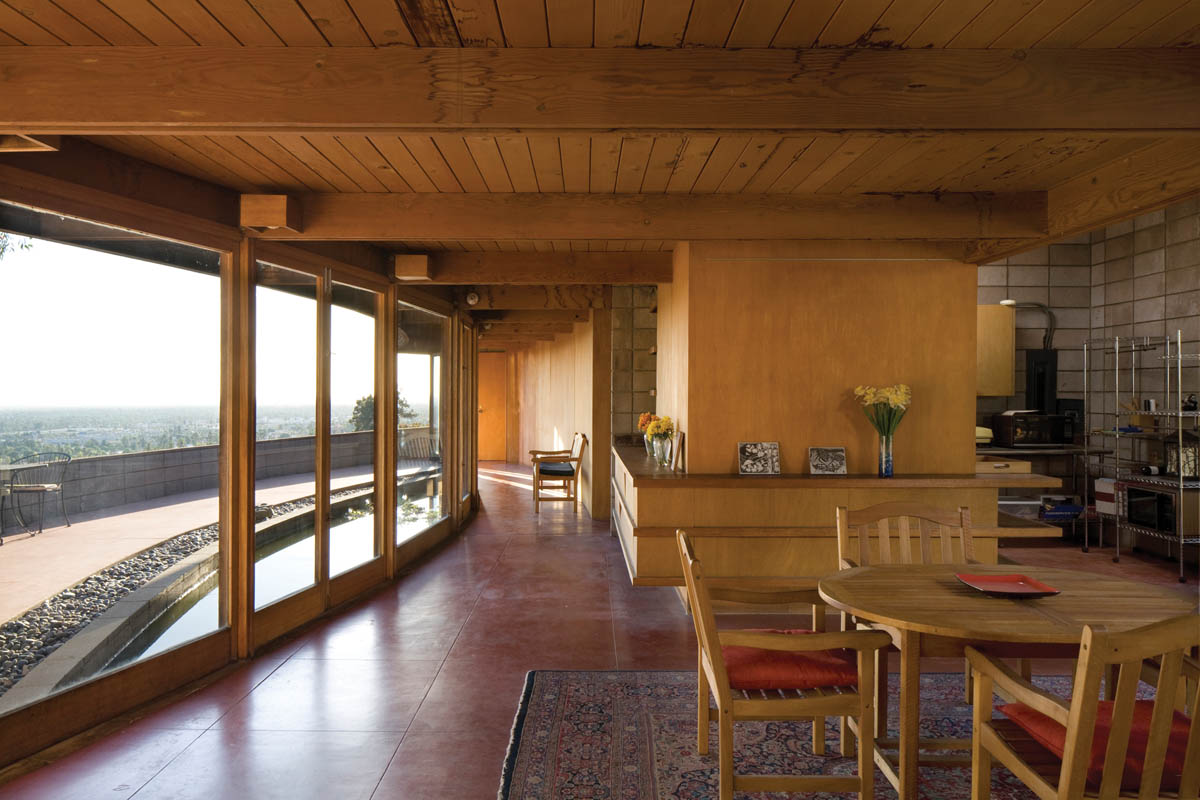 Pearce House, view of gallery looking south