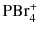 $\mathrm{PBr_4^+}$