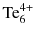 $\text{Te}_{6}^{4+}$