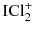 $\text{ICl}_{2}^{+}$