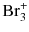 $\text{Br}_{3}^{+}$