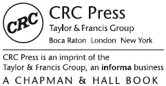 Logo: Published by CRC Press, Taylor & Francis Group, Boca Raton, London, New York. CRC Press is an imprint of the Taylor & Francis Group, an informa business, A Chapman & Hall Book