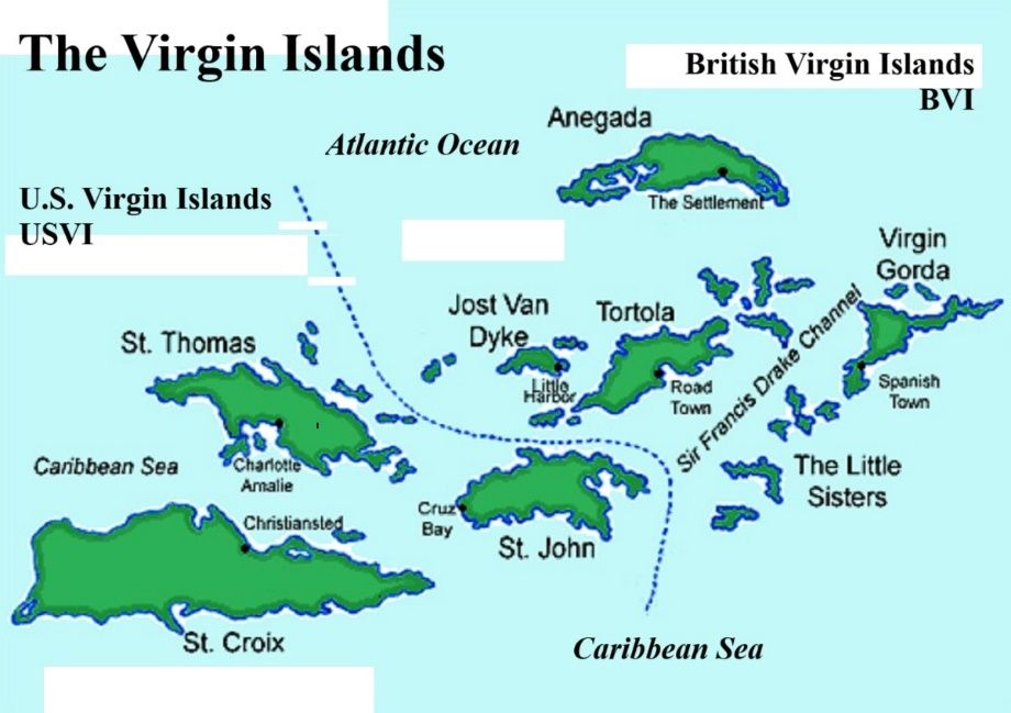 A map of the virgin islands

Description automatically generated