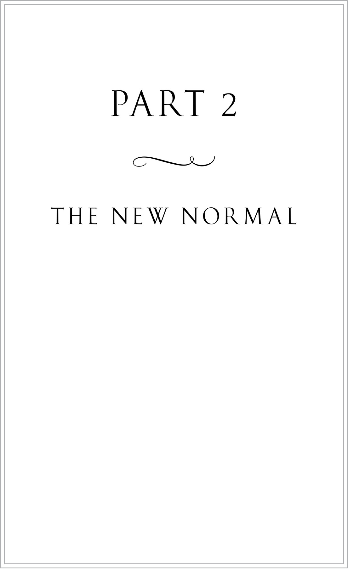 Part 2 i The New Normal