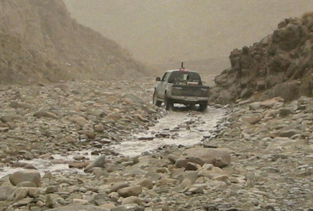 US Delta Force operators head into the Naka Valley with their British SBS brothers-in-arms. A rocky river bed provides the only route in.