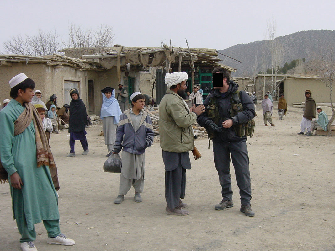 SBS, CIA and Delta Force operators meet the locals. Forty-eight hours earlier they had been poised to bomb their village back into the stone age.