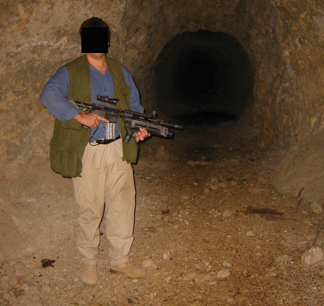 Subterranean tunnels were terrorist bases holding huge caches of Al Qaeda and Taliban weapons, which were destroyed by UK special forces.