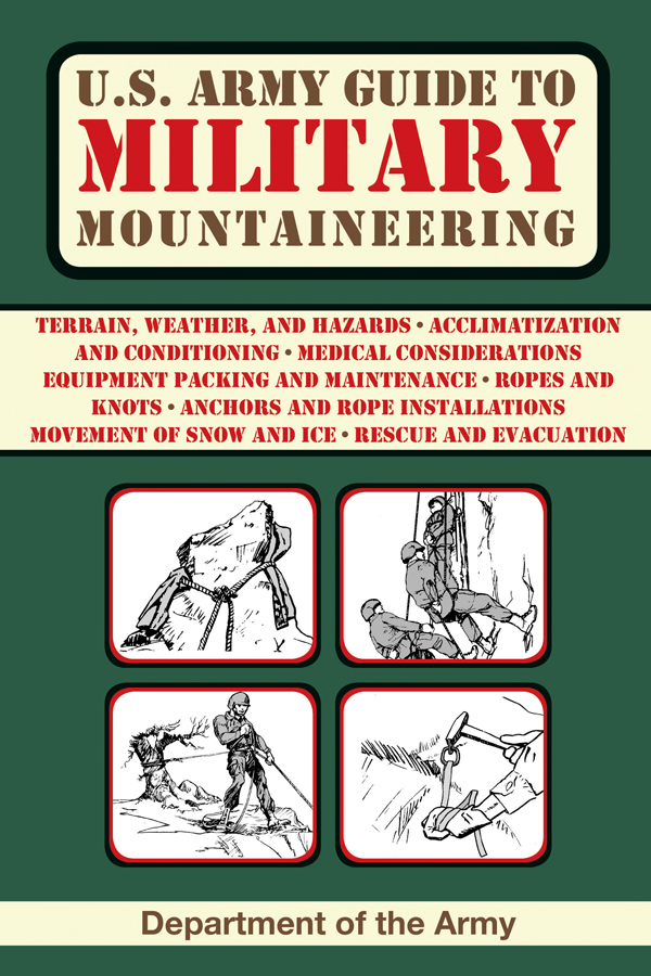 Cover Page of U.S. Army Guide to Military Mountaineering