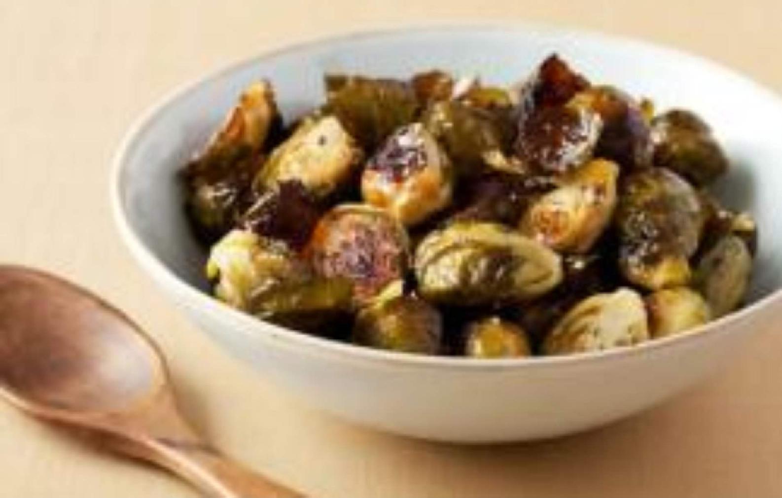 Image result for roasted brussels sprouts