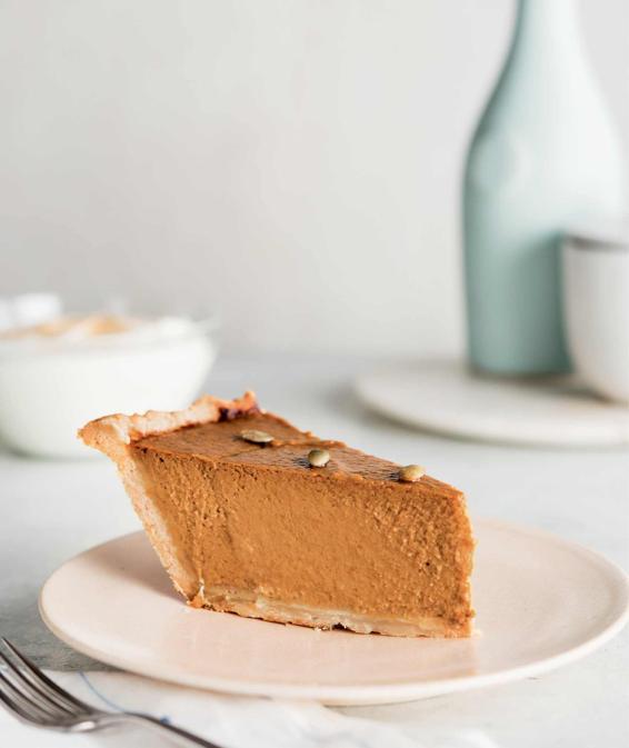 Bill Yosses Cookbook: Kabocha Persimmon Pie