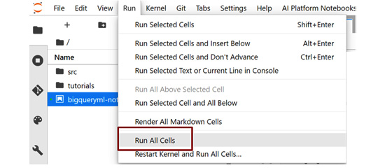 Figure 12.15 – Running all the cells
