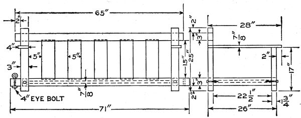 Detail of the Porch Swing