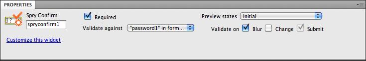 If the field you're comparing against is required, then make sure the "Required" box is turned on for the confirmation field as well. Since the information is so important that you need a second field to confirm it, odds are that it's required anyway, so you almost always leave the Required box checked.