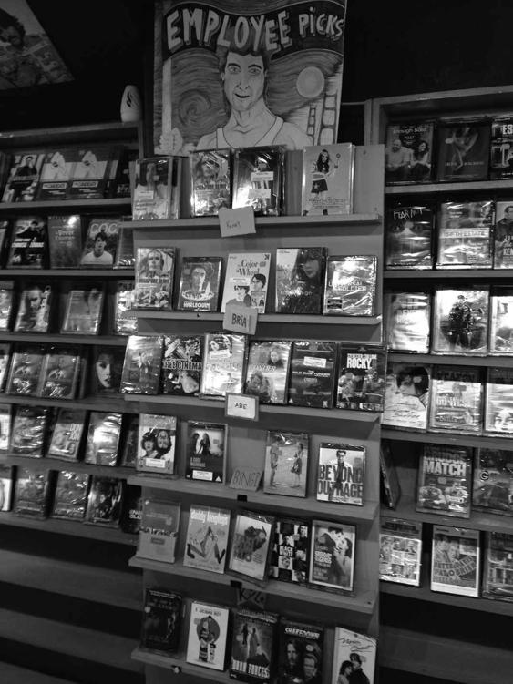 Curation, such as clerks’ picks sections, helped define video store culture.