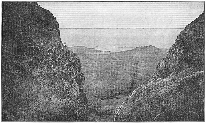 The Pali, near Honolulu.