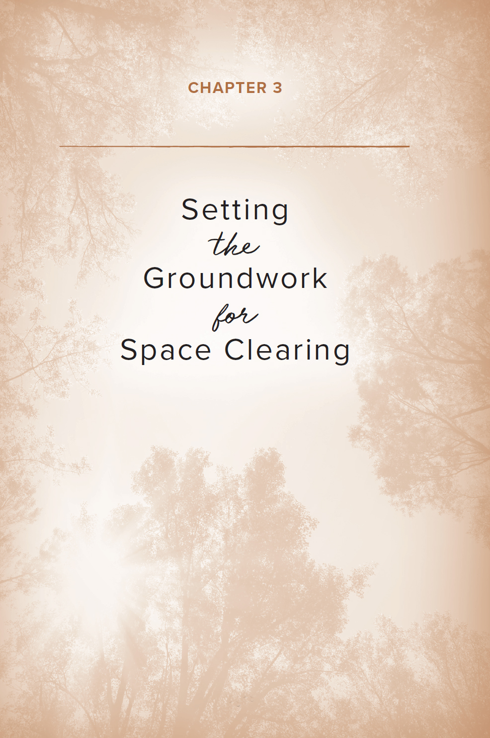 Chapter 3: Setting the Groundwork for Space Clearing