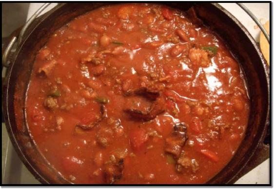 Bacon, Ground Beef, and Bean Chili | Ingredients: half pound… | Flickr