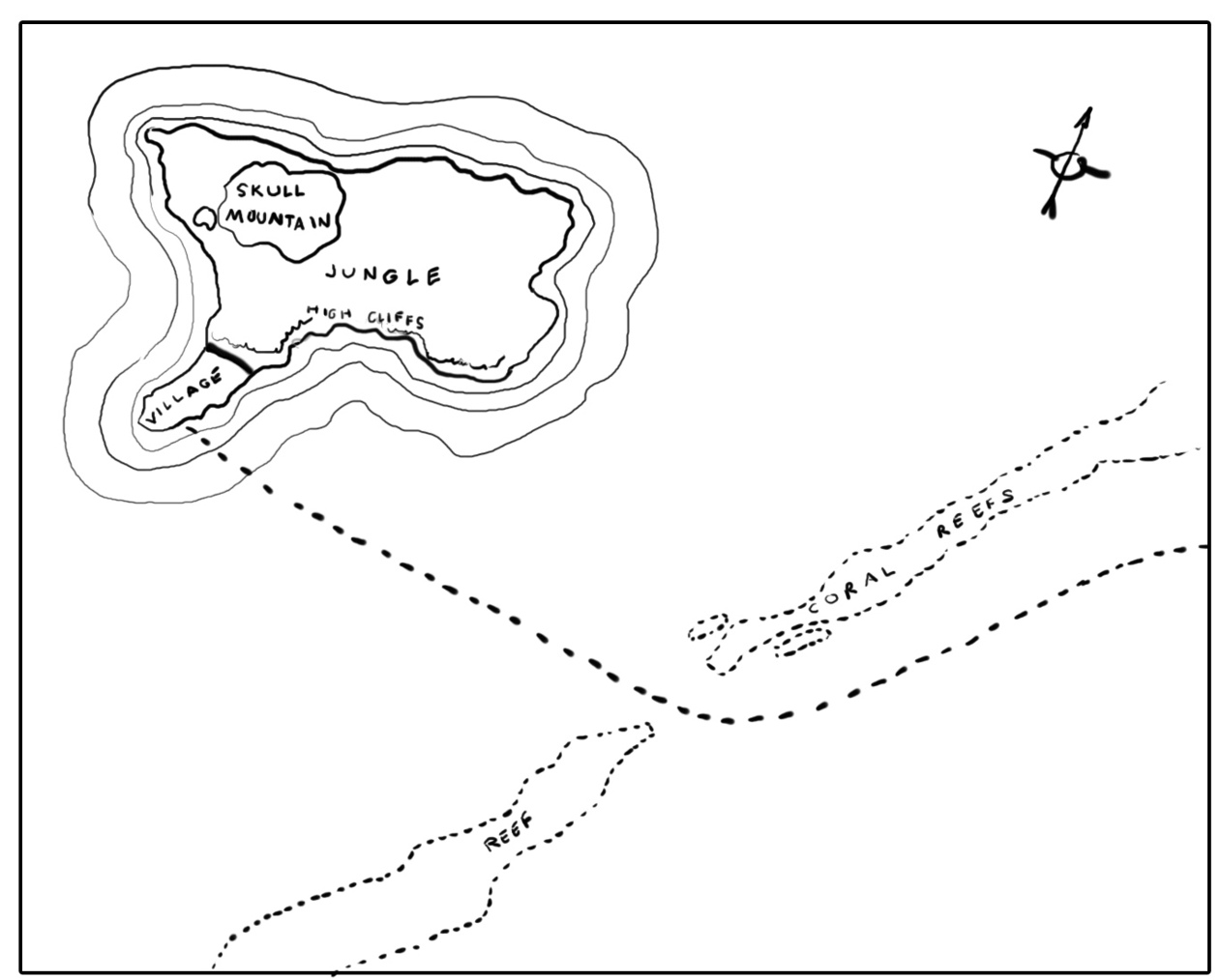 Map of Island