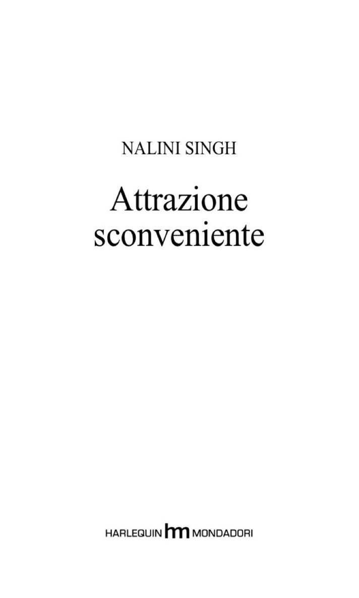 Frontespizio. «Attrazione sconveniente» di Singh Nalini