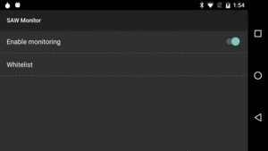 SAWMonitor SettingsFragment