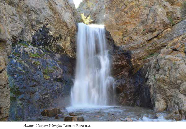 Adams Canyon Waterfall ROBERT BUNKHALL