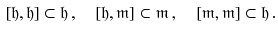 $$\begin{aligned}{}[\mathfrak h, \mathfrak h] \subset \mathfrak h\, , \quad [\mathfrak h, \mathfrak m] \subset \mathfrak m\, , \quad [\mathfrak m, \mathfrak m] \subset \mathfrak h \, . \end{aligned}$$