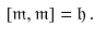 $$\begin{aligned}{}[\mathfrak m, \mathfrak m] = \mathfrak h\, . \end{aligned}$$