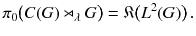 $$ \pi _0\big (C(G) \rtimes _\lambda G\big ) = {\mathfrak K} \big (L^2(G)\big ) \, . $$