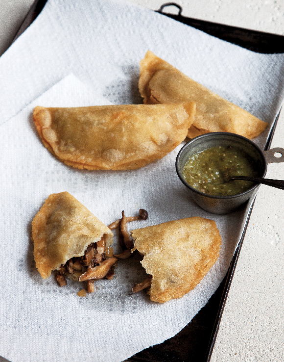 Oaxaca-Style Mushroom and Cheese Quesadillas