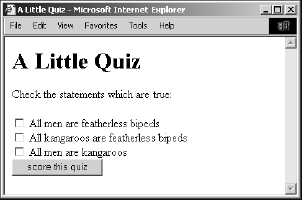 A short JavaScript quiz