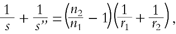 II/2.1.2. Optikai leképezés, a Fermat-elv alkalmazása görbült felületekre