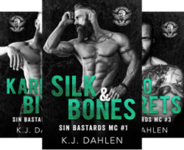 Sin's Bastards MC (5 Book Series) by  K.J. Dahlen K.J.  Dahlen