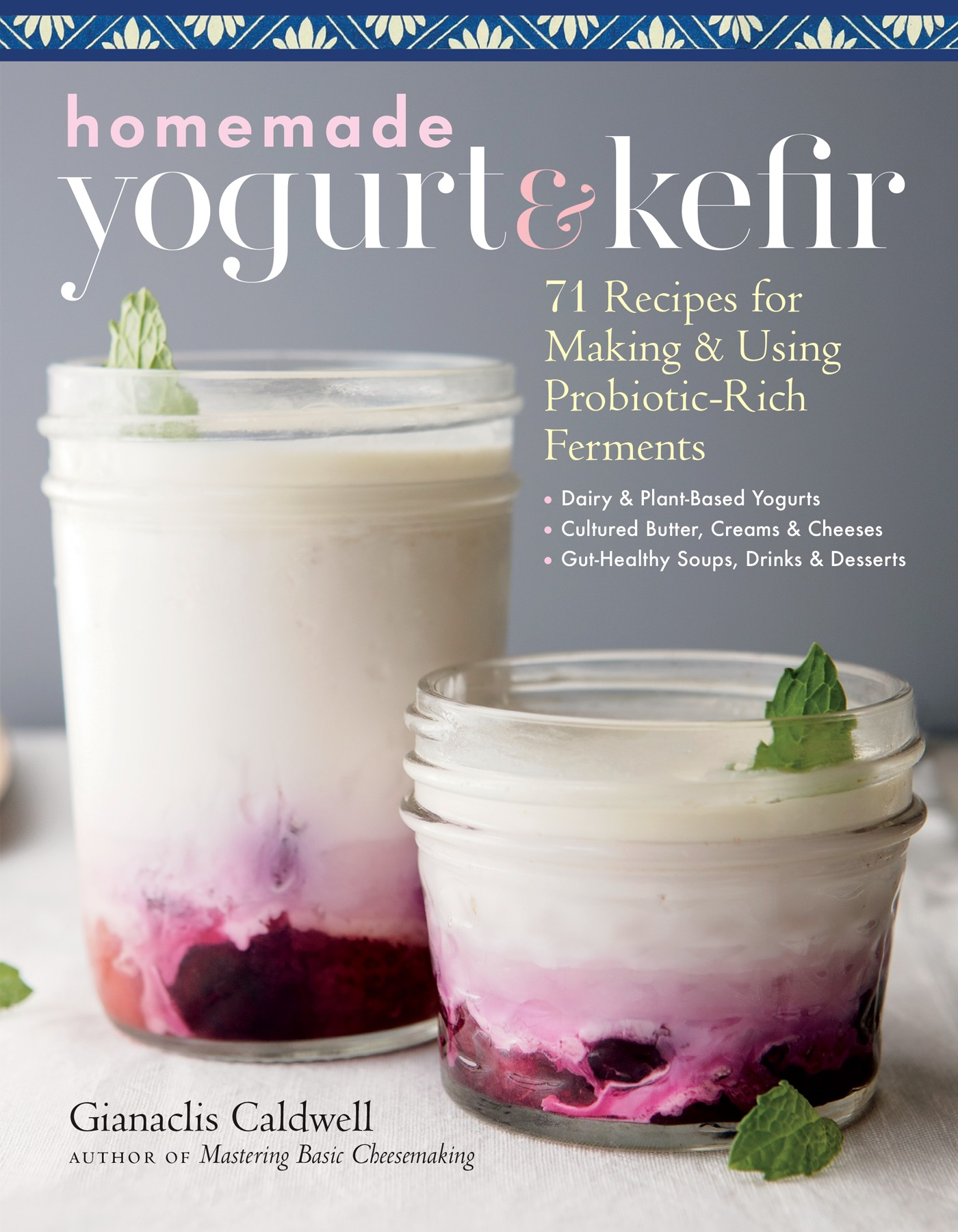 The cover to Homemade Yogurt and Kefir