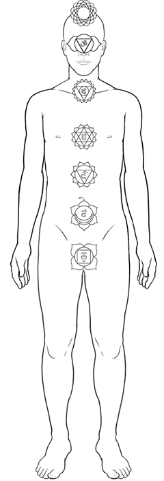 The Seven Main Chakras