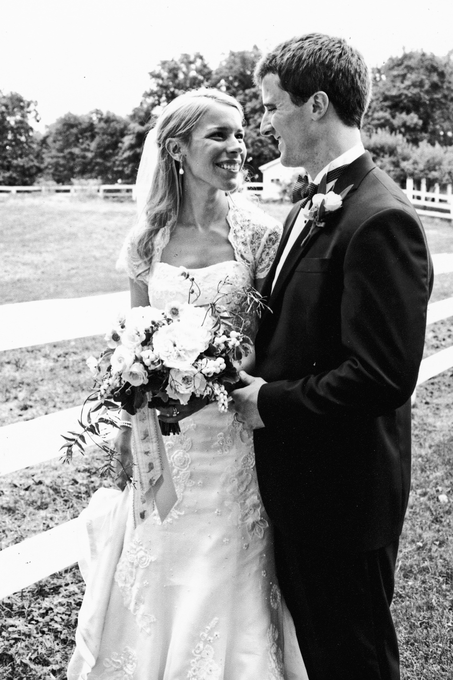 Dave and Alli were married in late September 2011, seven years to the day after their first kiss.