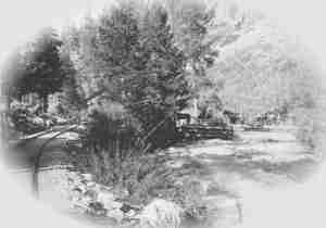 Crossing the Truckee River Near Deer Park Station