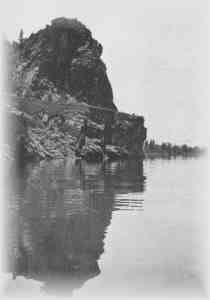 Automobile Road Around Cave Rock, Lake Tahoe