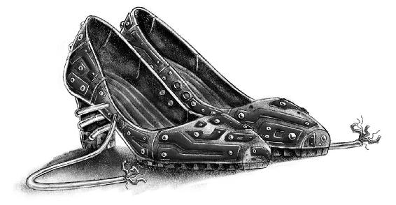 Illustration of Iron shoes