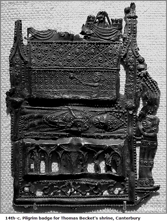 Becket pilgrim badge