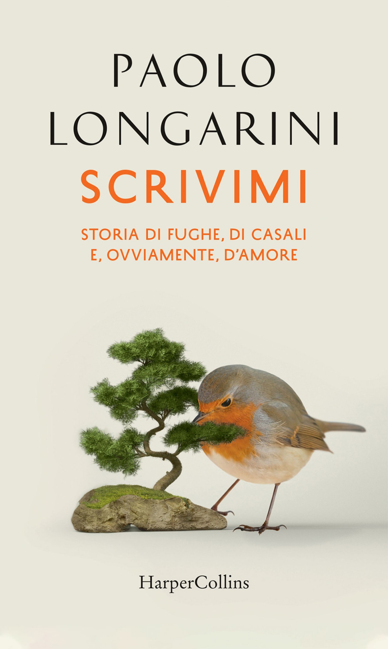 Copertina: Paolo Longarini; Scrivimi; HarperCollins Italia