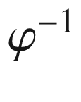 $$\varphi ^{-1}$$