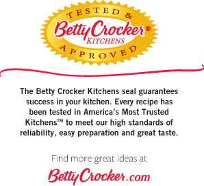 Betty Crocker Tested and Approved Seal