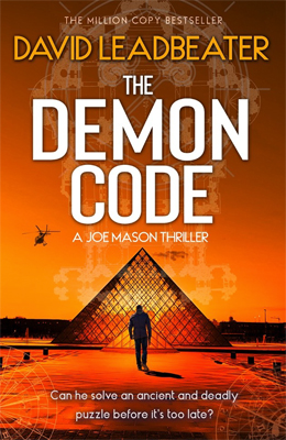 Advertisement image: The Demon Code by David Leadbeater