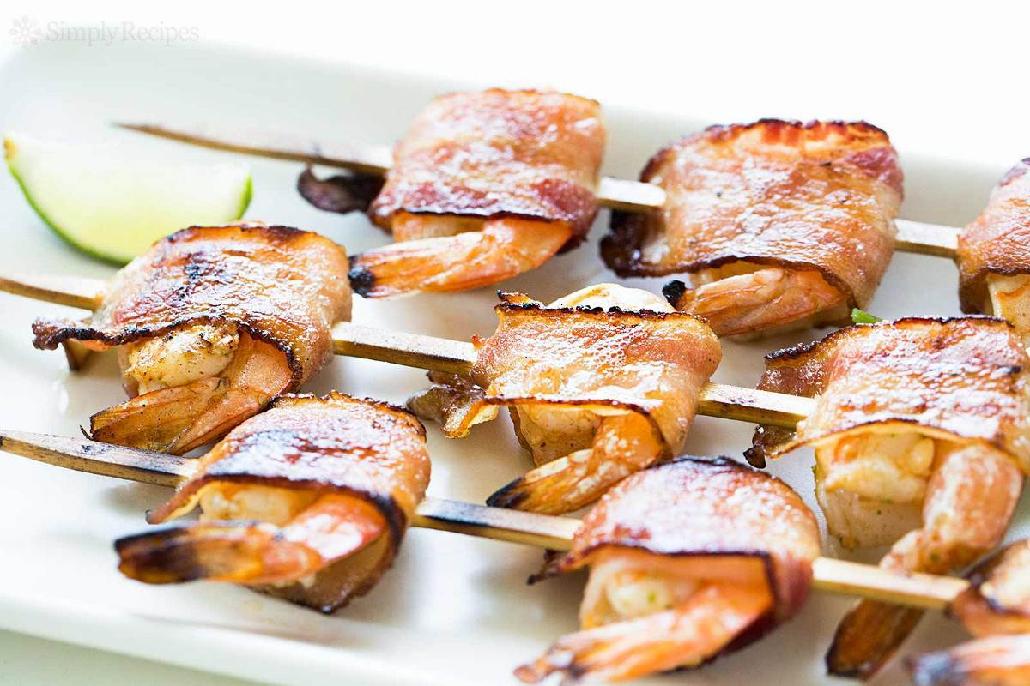 Bacon-Wrapped Shrimp Recipe | SimplyRecipes.com