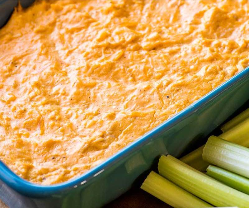 Buffalo Chicken Dip - Homemade Hooplah