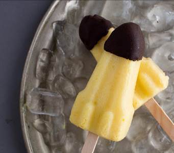 Mango & Chocolate Popsicles - Shoot the cook - Food photography ...