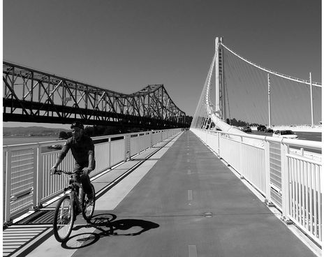 Figure 6.1. New East Span bicycle and pedestrian pathway, 2013.