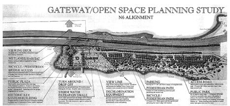 Figure 7.4 Gateway Park, Concept Plan in Oakland, 2004.